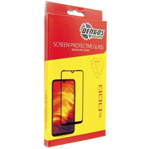 Скло захисне Dengos Full Glue Samsung Galaxy S21 FE black frame (TGFG-252)