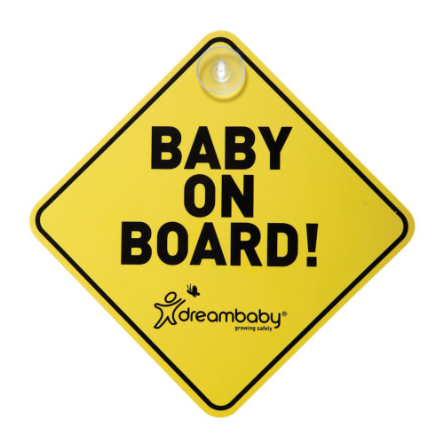 Аксесуар для автокрісла DreamBaby BABY ON BOARD знак (F211)