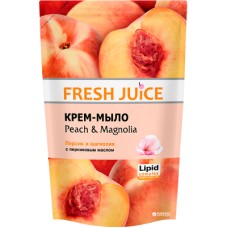 Рідке мило Fresh Juice Peach & Magnolia дой-пак 460 мл (4823015913259)