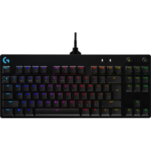 Клавіатура Logitech G PRO Mechanical Gaming USB UA Black (920-009392)