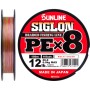 Шнур Sunline Siglon PE х8 150m 0.8/0.153mm 12lb/6.0kg Multi Color (1658.10.00)