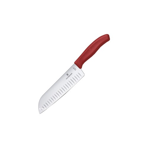 Кухонний ніж Victorinox SwissClassic Santoku 17см Red (6.8521.17G)