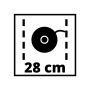 Тример садовий Einhell GE-CT 18/28 Li - Solo, PXC 18В, 28 см, волосінь 1.6 мм (без АКБ і ЗП) (3411242)