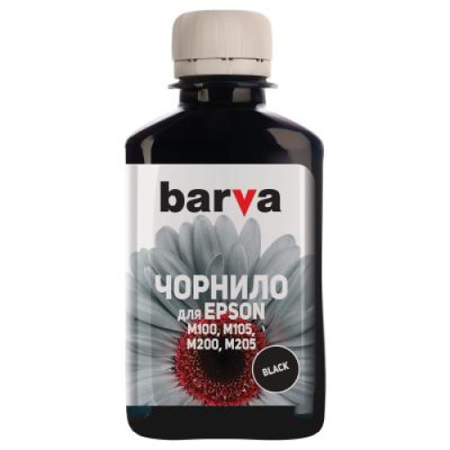 Чорнило Barva EPSON M100/M105/M200/M205 (T77414) 180г BLACK SOFT Pigment (M100-407)