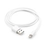 Дата кабель USB 2.0 AM to Lightning PVC 1m white Vinga (VCPDCL1W)