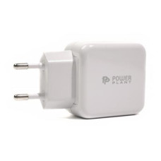 Зарядний пристрій PowerPlant W-250 USB QC 3.0: 220V, 3A (SC230013)