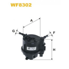 Фільтр паливний Wixfiltron WF8302