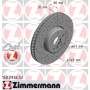 Гальмівний диск ZIMMERMANN 150.2936.52