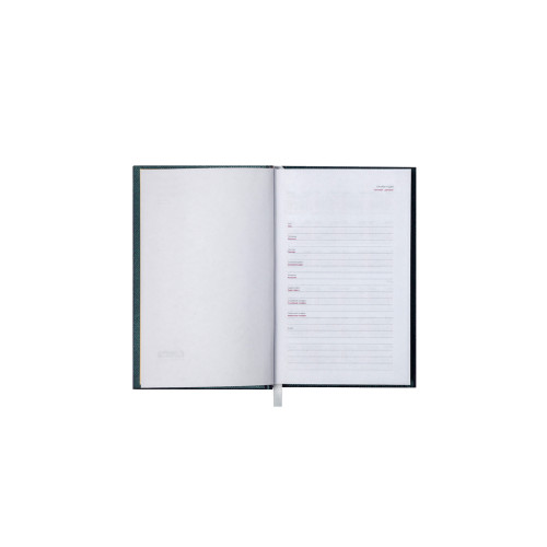 Тижневик Buromax недатований Amazonia А6 з шт. шкіри на 288 сторінок Чорний (BM.2612-01)