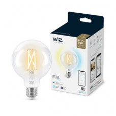 Розумна лампочка WiZ E27 7W(60W 806Lm) G95 2700-6500 філаментна Wi-Fi (929003018201)