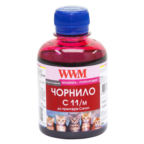 Чорнило WWM CANON CL441/511/513/CLI521/426 Magenta (C11/M)