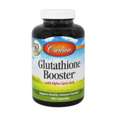 Амінокислота Carlson Підсилювач Глутатіону, Glutathione Booster, 180 капсул (CAR-04852)