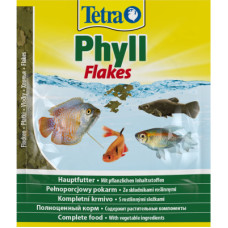 Корм для риб Tetra PHYLL рослинні пластівці 12 г (4004218134430)