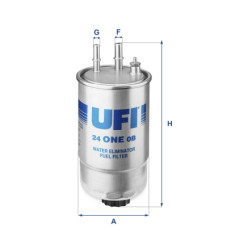 Фільтр паливний UFI 24.ONE.0B