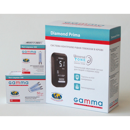 Глюкометр Gamma Prima (7640143656103)