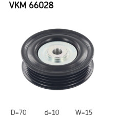 Ролик натягувача ременя SKF VKM 66028