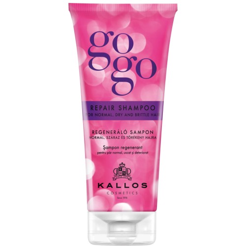 Шампунь Kallos Cosmetics Gogo Repair Shampoo Відновлюючий 200 мл (5998889507411)