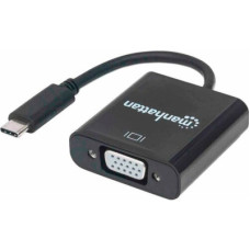 Перехідник USB3.1 Type-C to VGA (F) Manhattan Intracom (151771)