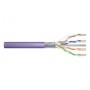 Кабель мережевий Digitus FTP 305м, cat 6, CU, AWG23/1, LSZH-1, violet (DK-1623-VH-305)