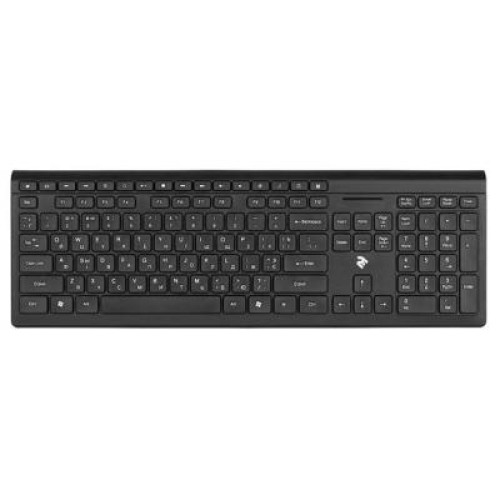 Клавіатура 2E KS210 Slim Wireless Black (2E-KS210WB)