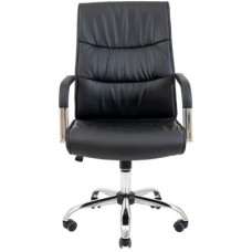 Офісне крісло Richman Торонто Хром к/з чорний (IM0000091)