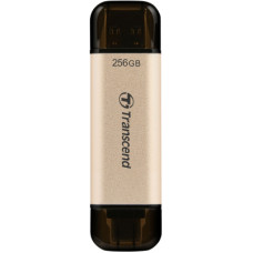 USB флеш накопичувач Transcend 256GB JetFlash 930 Gold-Black USB 3.2/Type-C (TS256GJF930C)