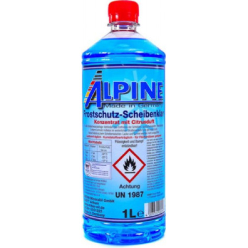 Омивач автомобільний Alpine концентрат Frostschutz Scheibenklar (-80C) 1л (1225-1)