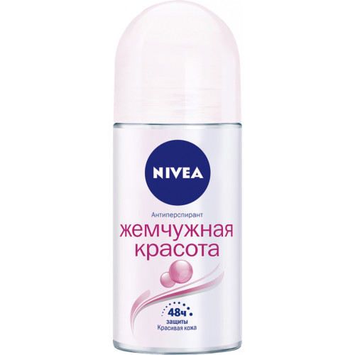 Антиперспірант Nivea Перлина Краса кульковий 50 мл (4005808837359)