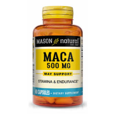 Трави Mason Natural Мака 500мг, Maca, 60 капсул (MAV-12545)