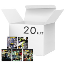 Зошит Kite DC Comics , 24 аркушів, клітинка (DC22-238)