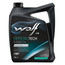 Моторна олива Wolf OFFICIALTECH 5W30 C4 5л (8308512)