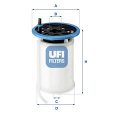 Фільтр паливний UFI 26.079.00