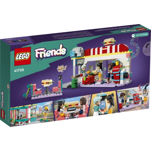 Конструктор LEGO Friends Хартлейк Сіті: ресторанчик в центрі міста 346 деталей (41728)