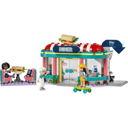 Конструктор LEGO Friends Хартлейк Сіті: ресторанчик в центрі міста 346 деталей (41728)