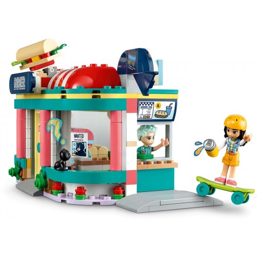 Конструктор LEGO Friends Хартлейк Сіті: ресторанчик в центрі міста 346 деталей (41728)