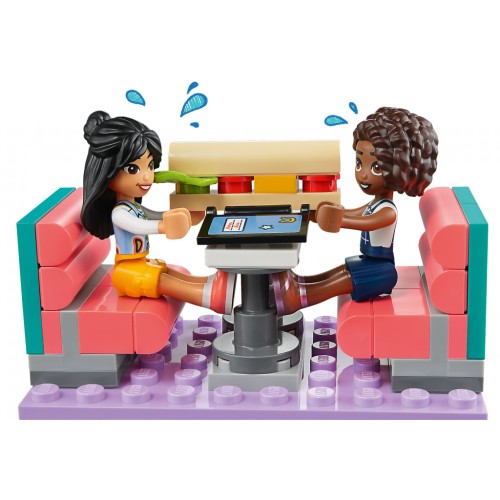 Конструктор LEGO Friends Хартлейк Сіті: ресторанчик в центрі міста 346 деталей (41728)