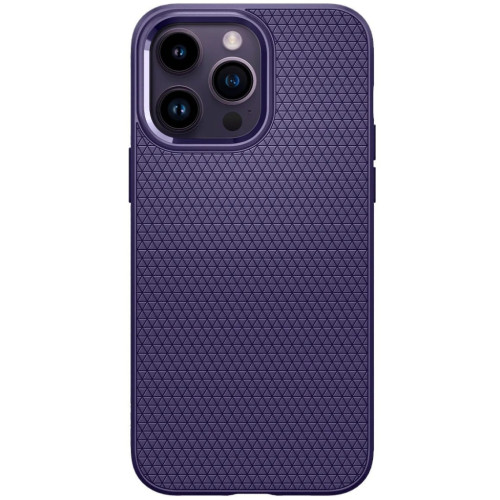 Чохол до мобільного телефона Spigen iPhone 14 Pro Liquid Air Deep Purple (ACS05578)