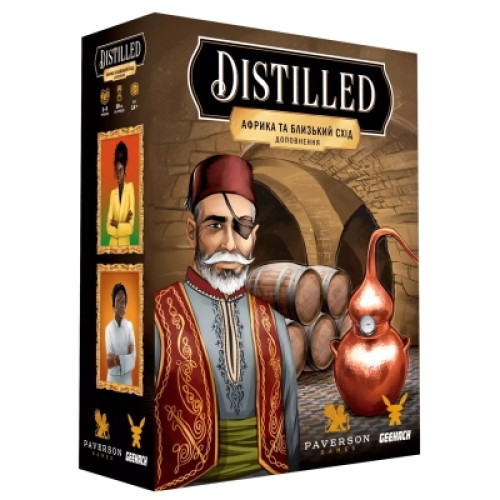 Настільна гра Geekach Games Distilled. Африка та Близький Схід (Distilled: Africa & Middle East) (GKCH066AM)