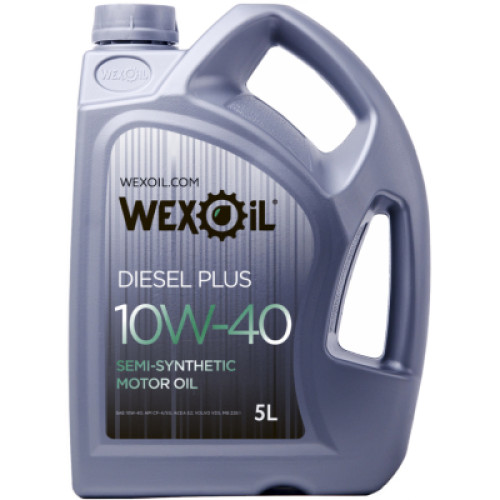 Моторна олива WEXOIL Diesel Plus 10w40 5л (WEXOIL_62569)