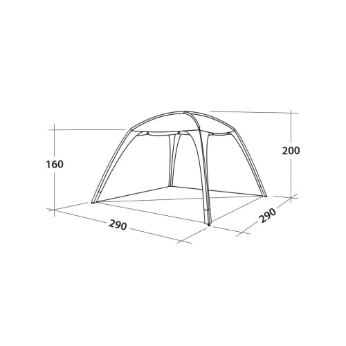 Тент Easy Camp Day Lounge Granite Grey (929596)