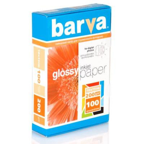 Папір Barva 10x15 (IP-BAR-C200-125)