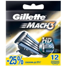 Змінні касети Gillette Mach 3 12 шт (3014260323240)