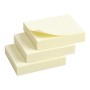 Папір для нотаток Axent with adhesive layer 50x40мм,100sheets,pastel yellow (3 pcs. (2311-01-А)