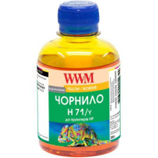 Чорнило WWM HP №711 200г Yellow (H71/Y)