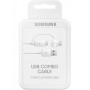 Дата кабель USB 2.0 AM to Type-C + Micro 5P 1.5m white Samsung (EP-DG930DWEGRU)