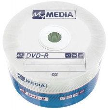 Диск DVD MyMedia DVD-R 4.7GB 16X Wrap MATT SILVER 50шт (69200)