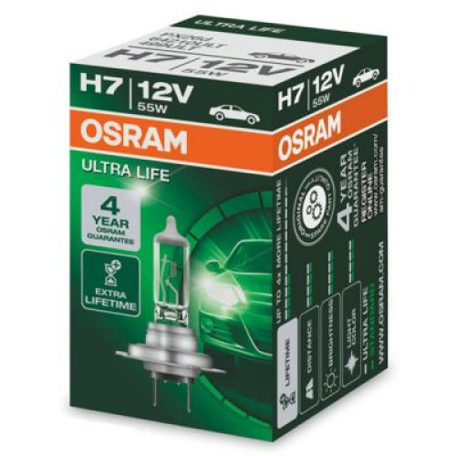 Автолампа Osram галогенова 55W (OS 64210 ULT)