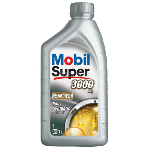 Моторна олива Mobil SUPER 3000 5W40 1л (MB 5W40 3000 1L)