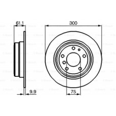 Гальмівний диск Bosch 0 986 478 321