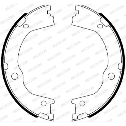 Гальмівні колодки FERODO FSB4089